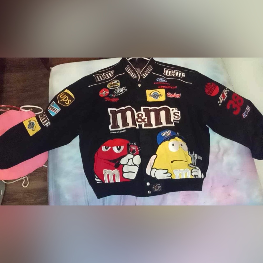 M&Ms NASCAR coat 2x